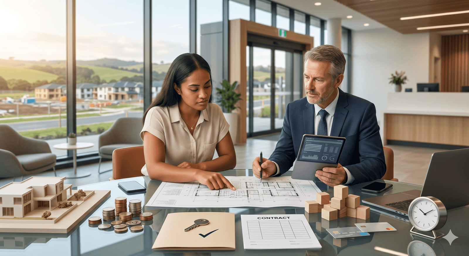 First-time property investor in New Zealand reviewing bank and mortgage options for an investment property