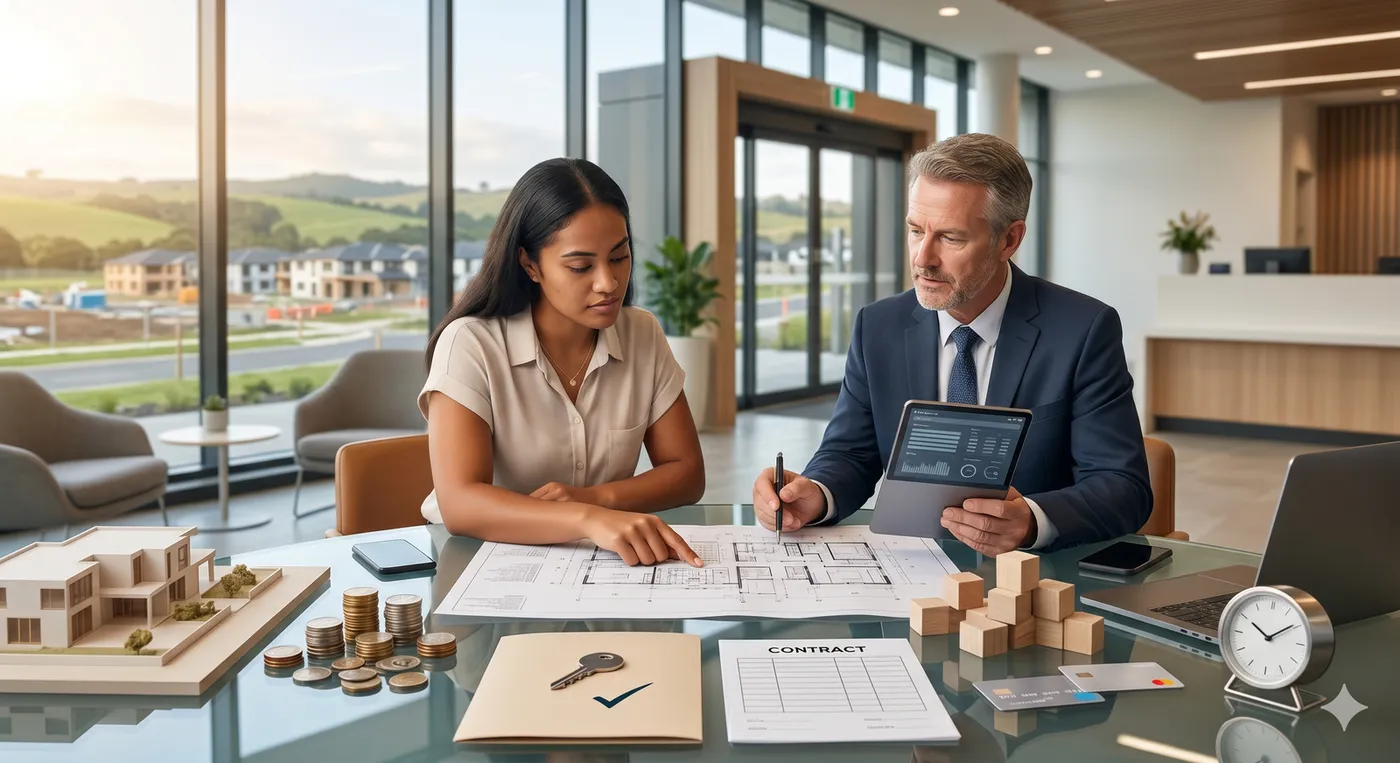 First-time property investor in New Zealand reviewing bank and mortgage options for an investment property
